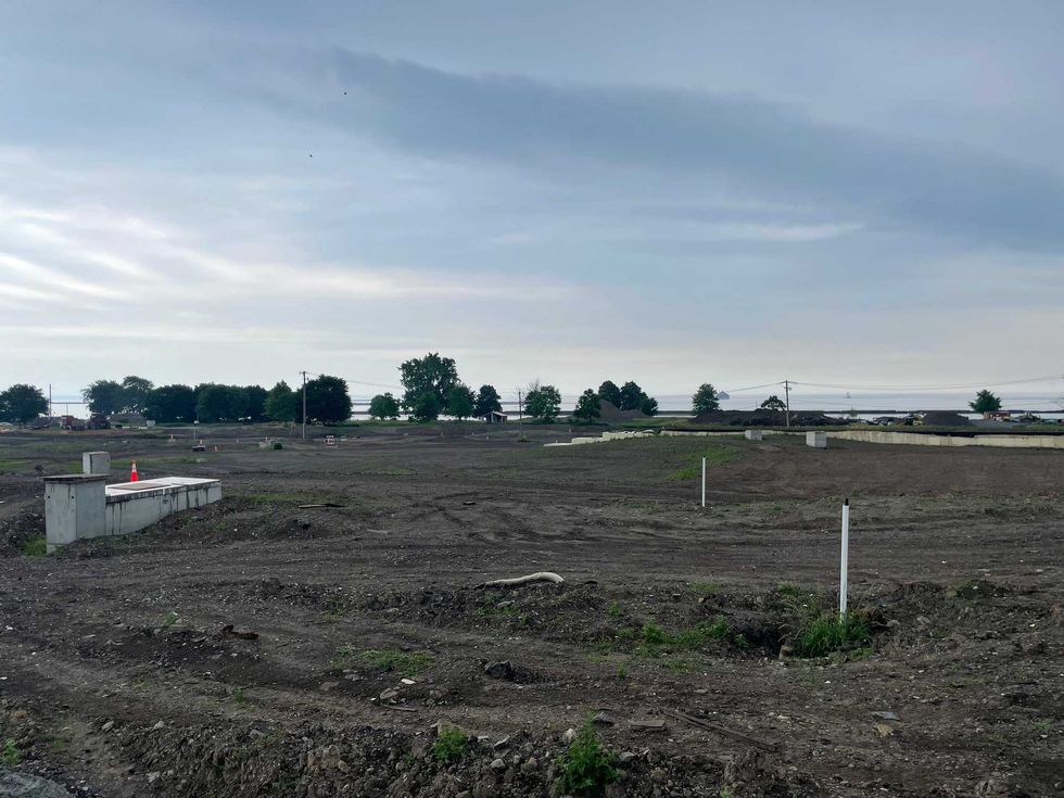 Ralph Wilson Centennial Park construction