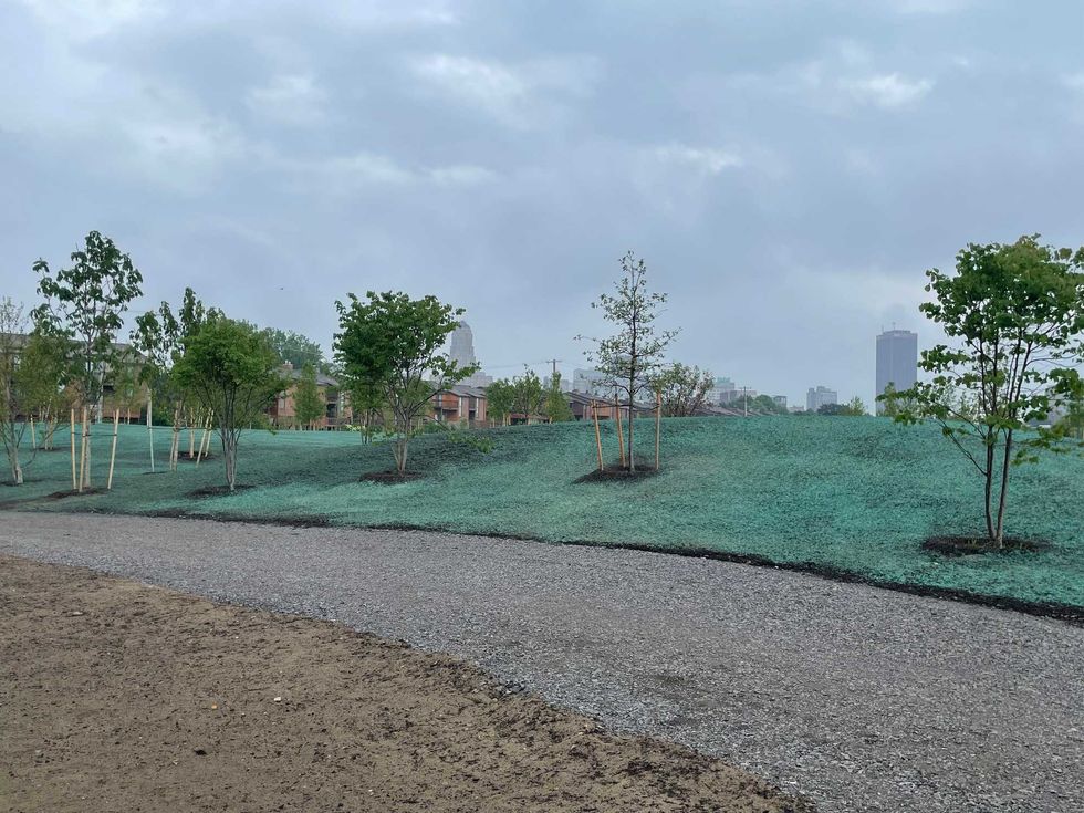 Ralph Wilson Centennial Park construction