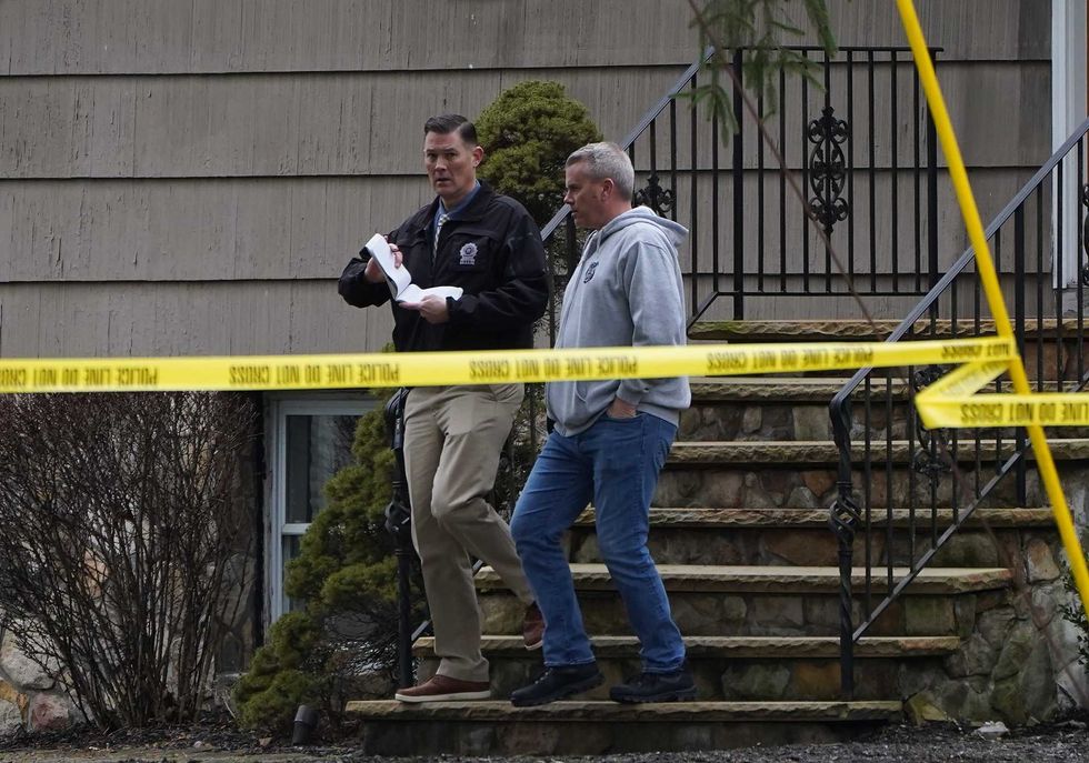 Ramapo Police and Rockland County Sheriff deputies on the scene of a shooting at 16 Inwood Drive in Hillcrest on Wednesday, Jan. 31, 2024