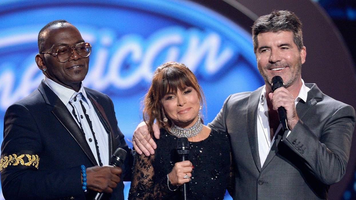 Randy Jackson, Paula Abdul, and Simon Cowell