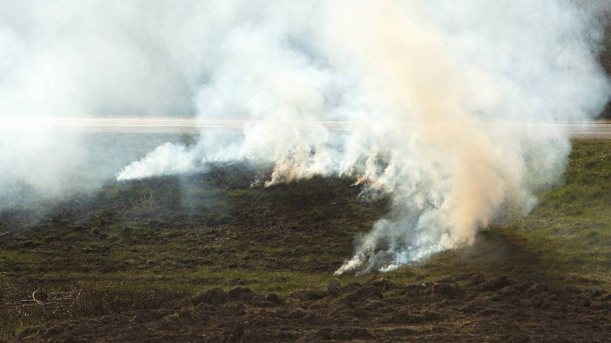 range burning