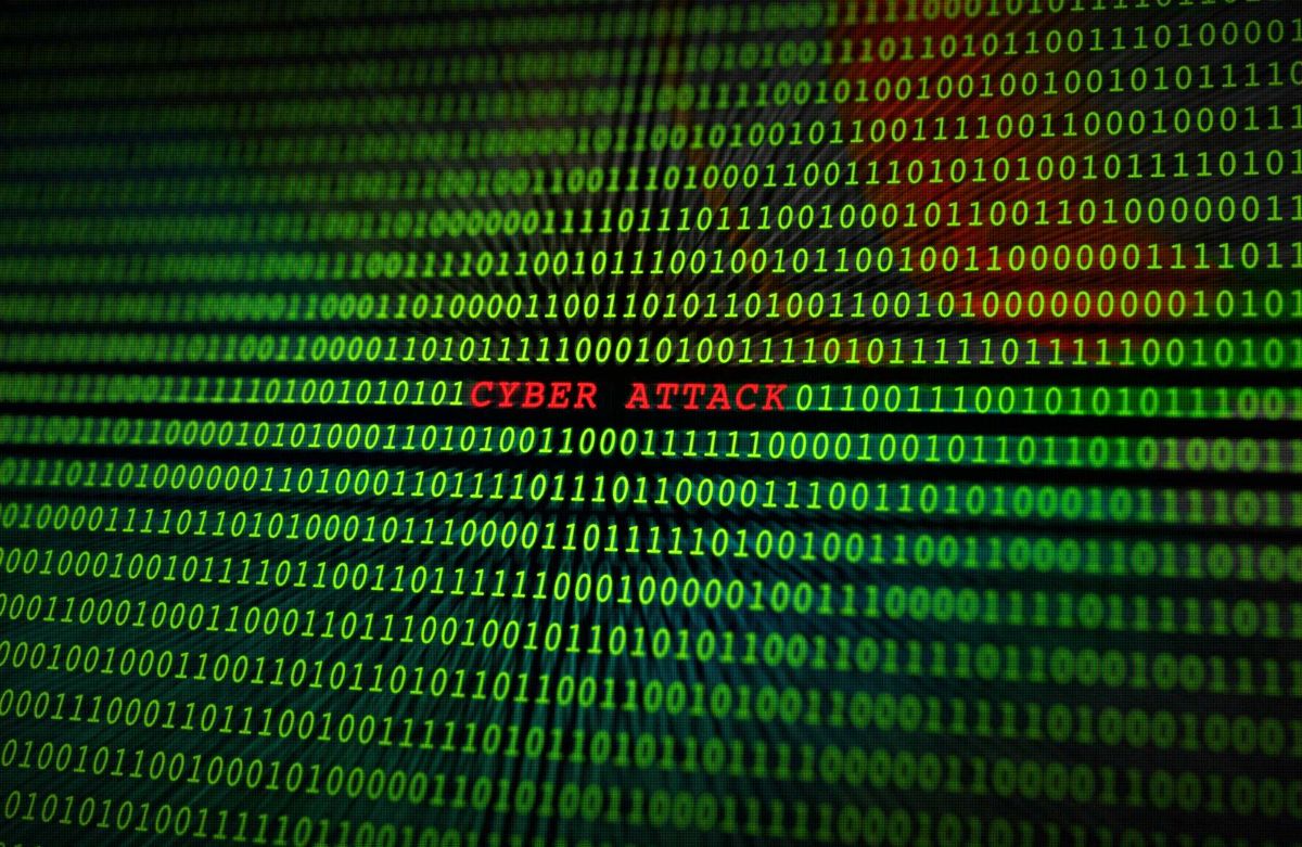 Ransomware stock photo.