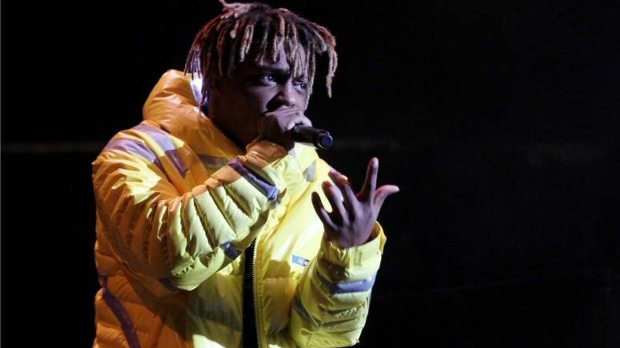 Rapper Juice Wrld performs