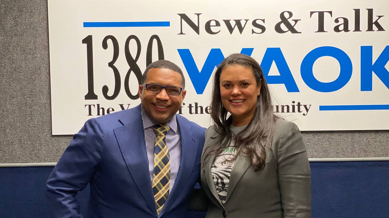 Rashad Richey and Meria Carstarphen