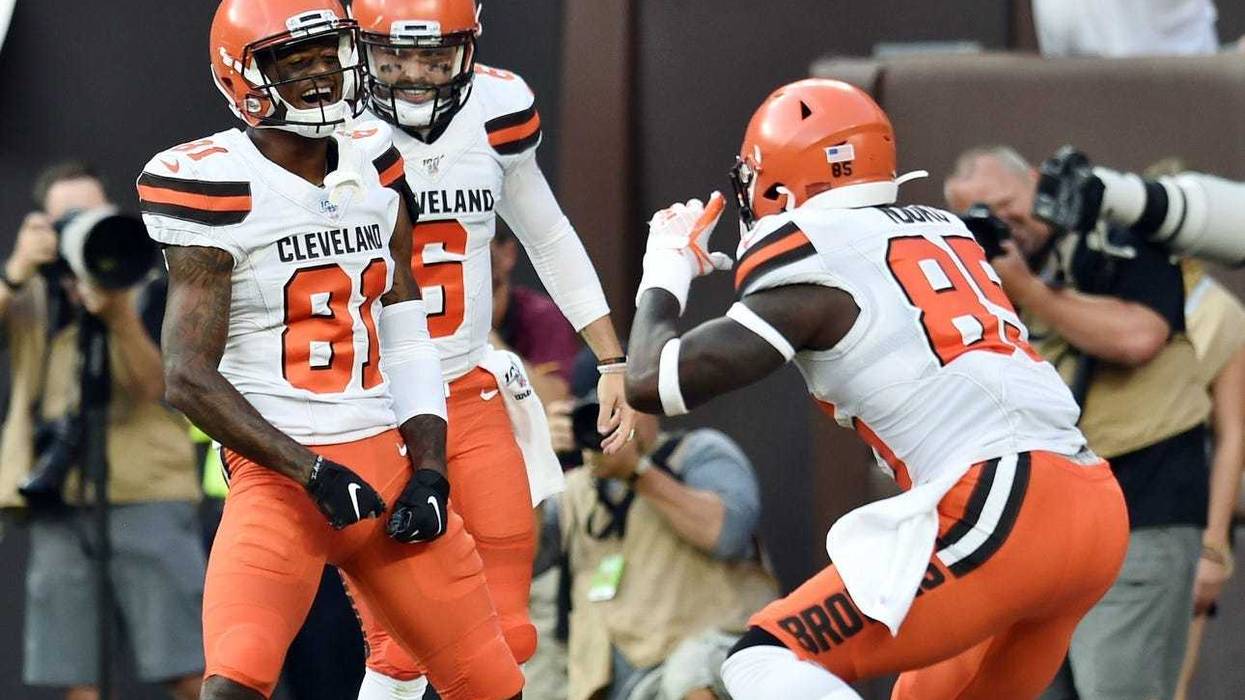 Rashard Higgins Baker Mayfield David Njoku