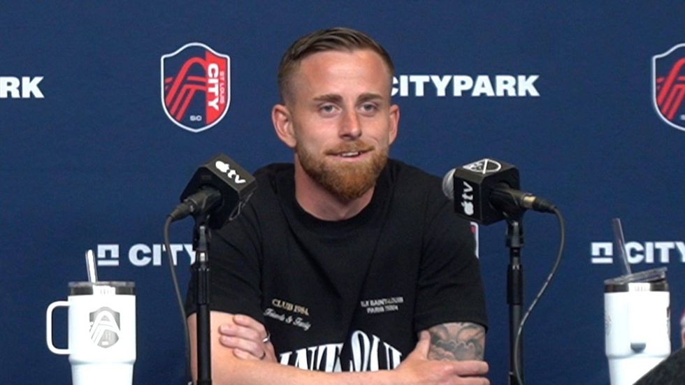 Rasmus at post game presser