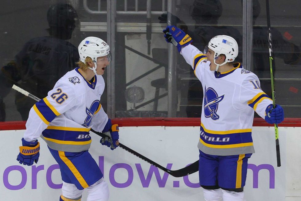 Rasmus Dahlin and Henri Jokiharju