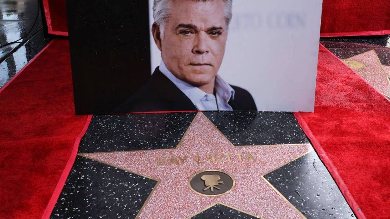 Ray Liotta is posthumously honored with a star on the Hollywood Walk of Fame on February 24, 2023 in Hollywood, California.