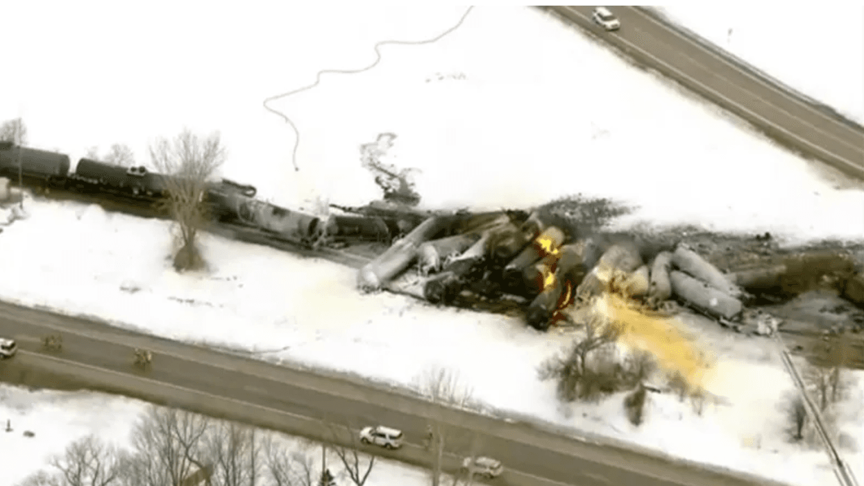 Raymond train derailment