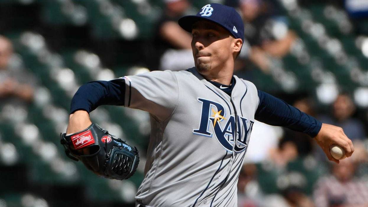Rays left-hander Blake Snell