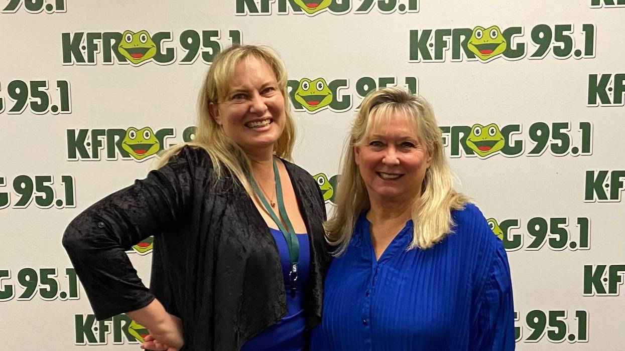 RCRCD's Diana Ruiz with K-Frog's Pepper