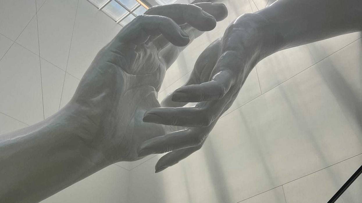 REACH sculpture