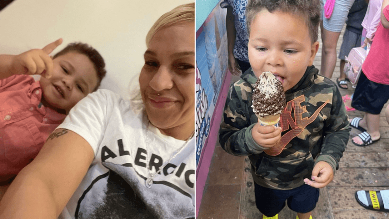 Rebecca and Armani Malave.