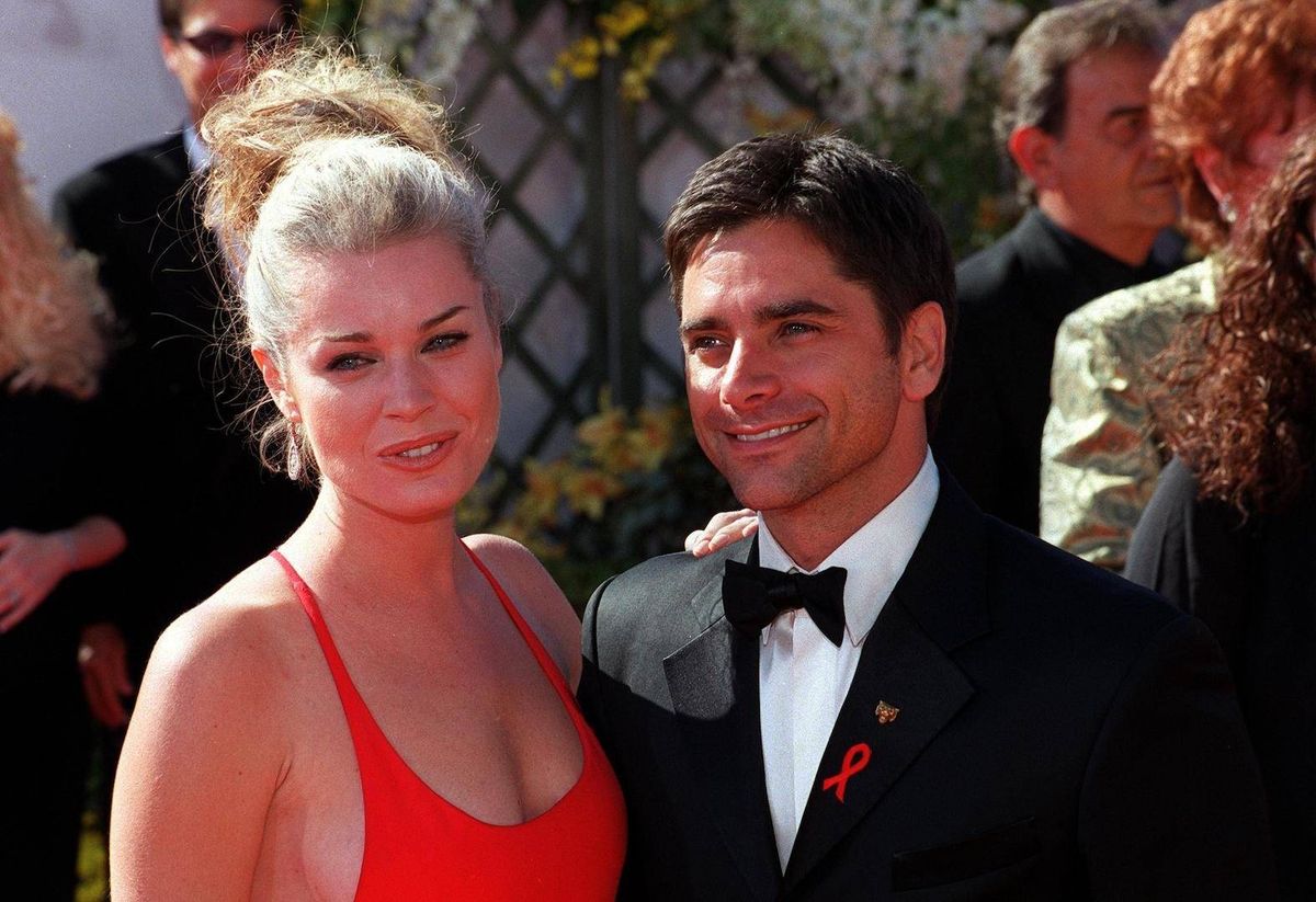 Rebecca Romijn, John Stamos