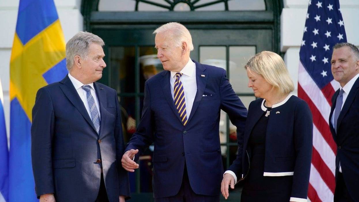Rebutting Turkey, Biden lauds NATO bids of Sweden, Finland