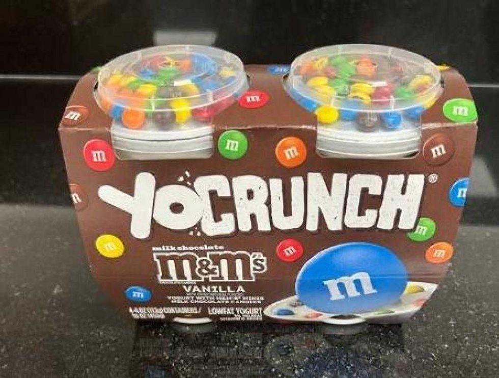 Recalled YoCrunch yogurt.