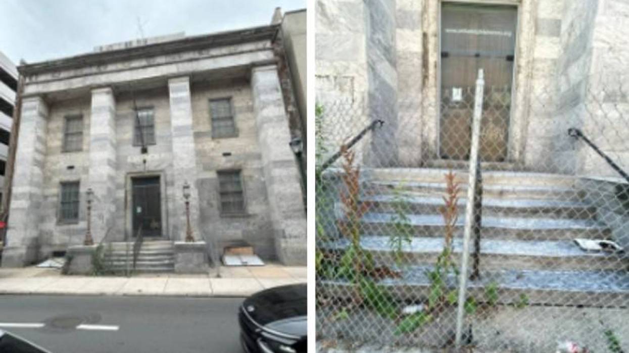 Recent photos of the Atwater Kent building in its current state