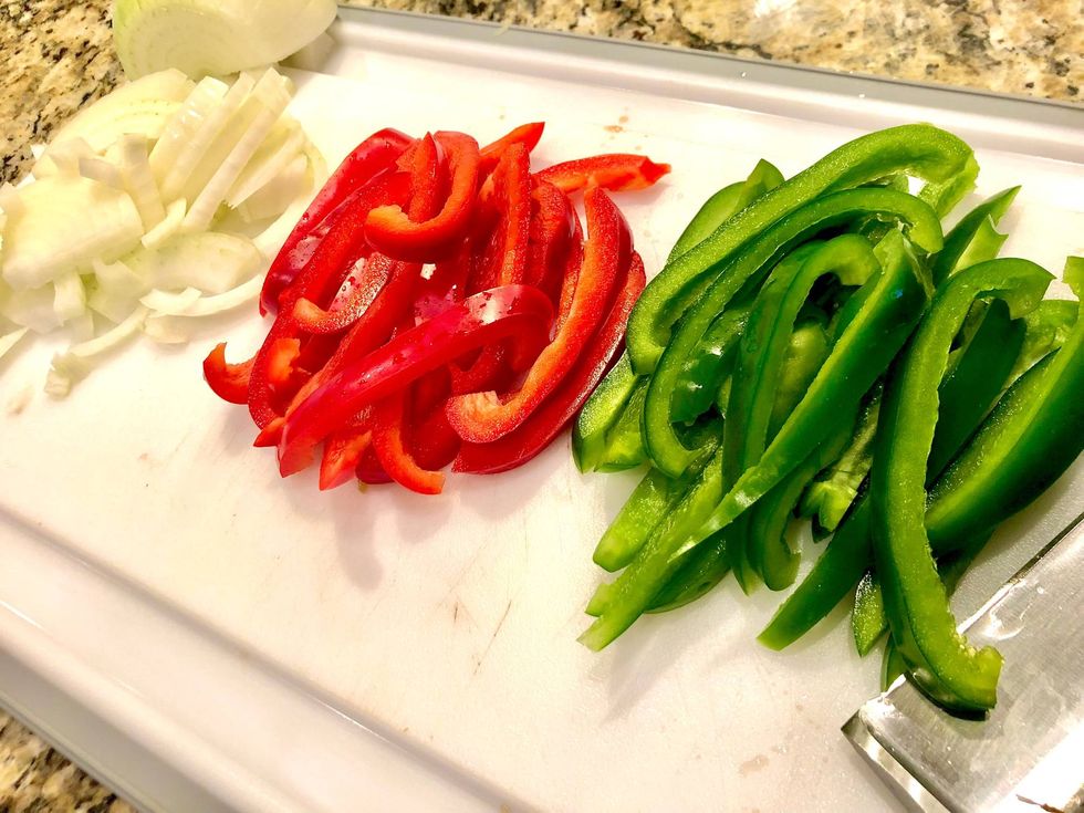 Recipe: Shrimp & Smoked Cheddar Grits with Tasso Gravy and Andouille Sausage
