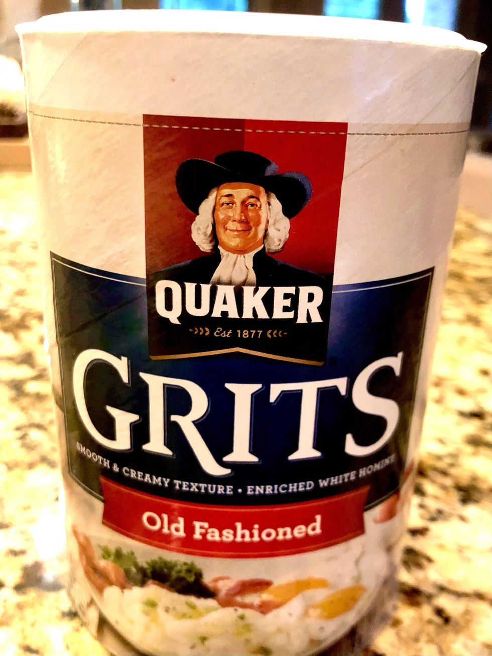 Recipe: Shrimp & Smoked Cheddar Grits with Tasso Gravy and Andouille Sausage