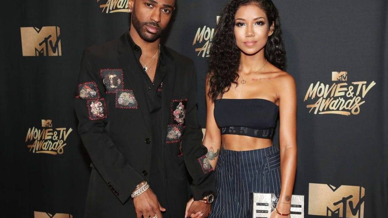 Recording artists Big Sean and Jhene Aiko attend the 2017 MTV Movie And TV Awards at The Shrine Auditorium on May 7, 2017 in Los Angeles, California. (Photo by Christopher Polk