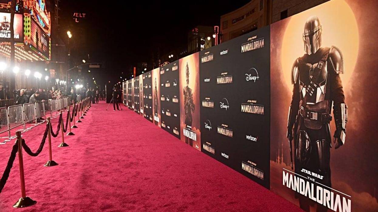Red carpet for The Mandalorian