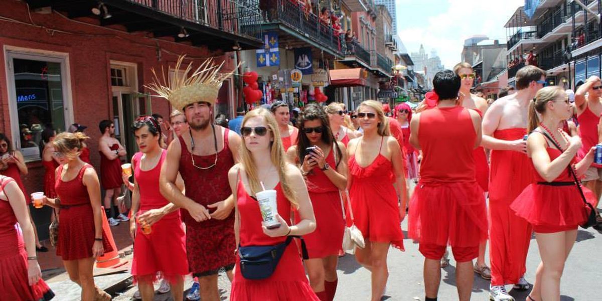 Red Dress Run celebrates 30 years of fun, helping community | WWL Red Dress Run celebrates 30 years of fun, helping community | WWL