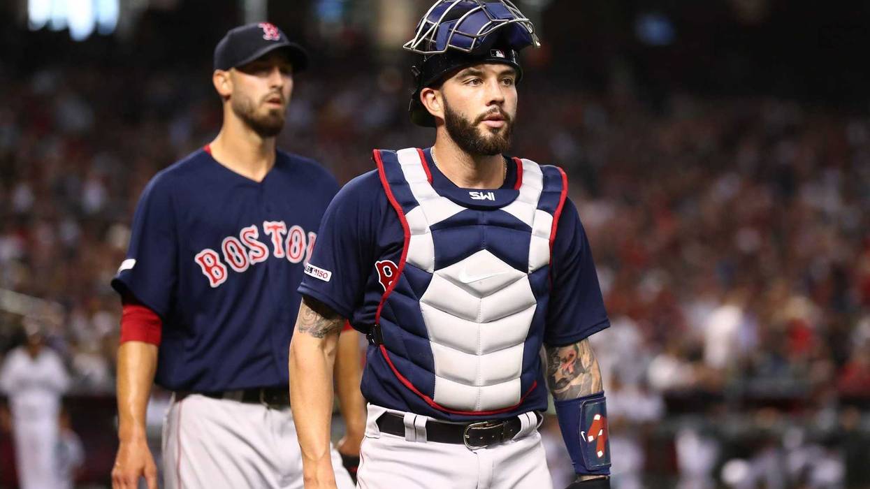 Red Sox catcher Blake Swihart