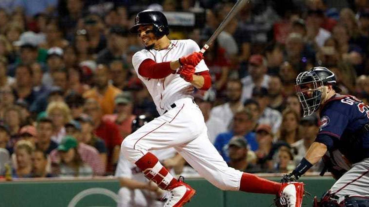 Red Sox outfielder Mookie Betts