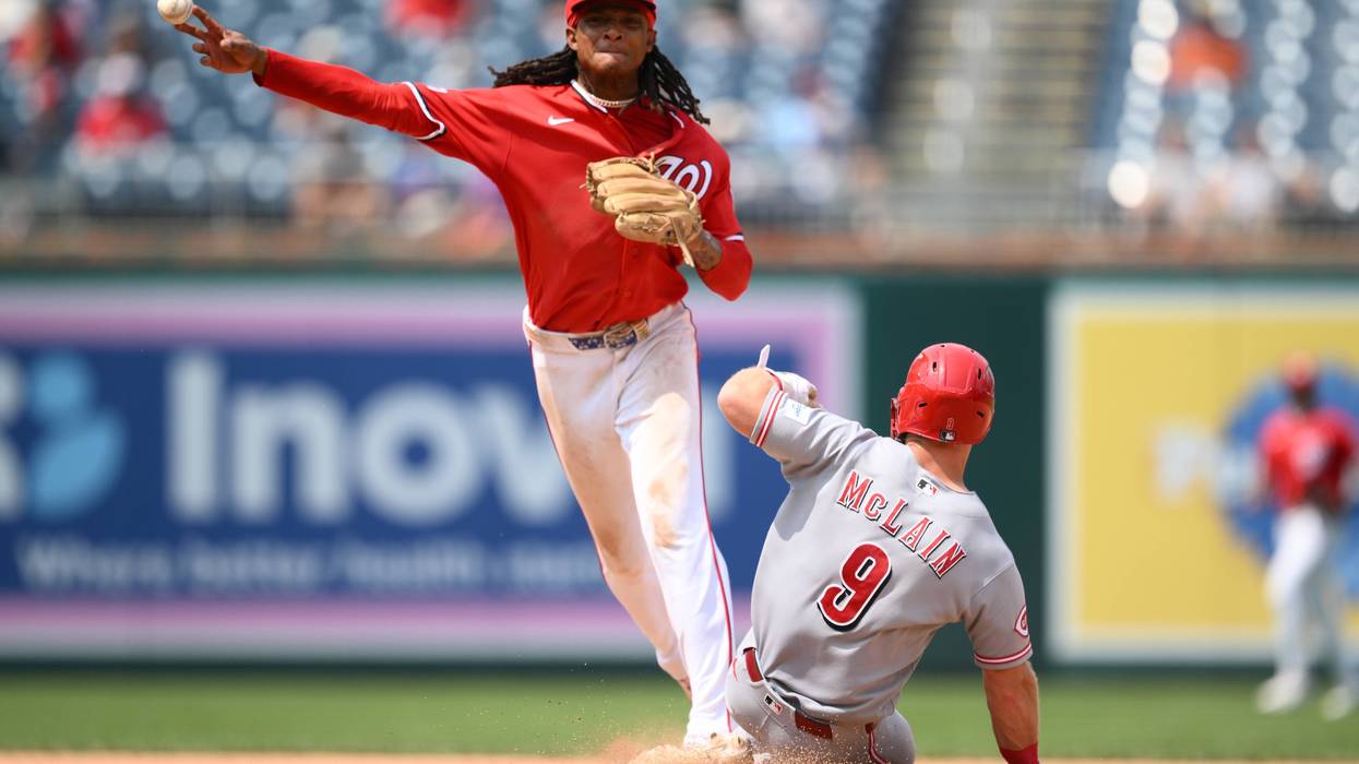 Reds Nationals Baseball