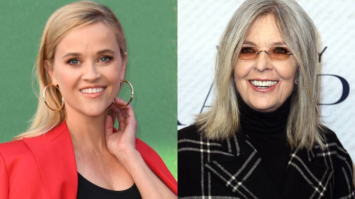 Reese Witherspoon and Diane Keaton