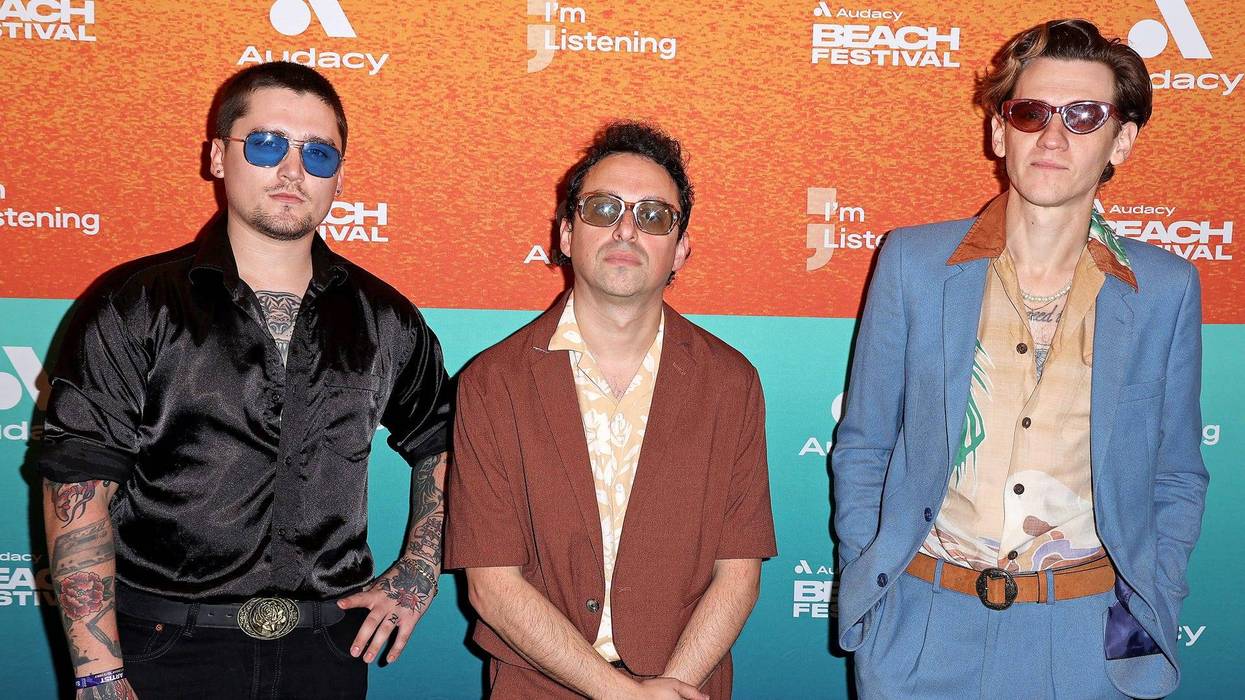 Reeve Powers, Austin Scates, and Nick Santino of Beach Weather