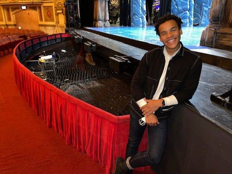 Reeves said he auditioned for "Kristoff" while he was still trying to finish college at the University of Michigan.