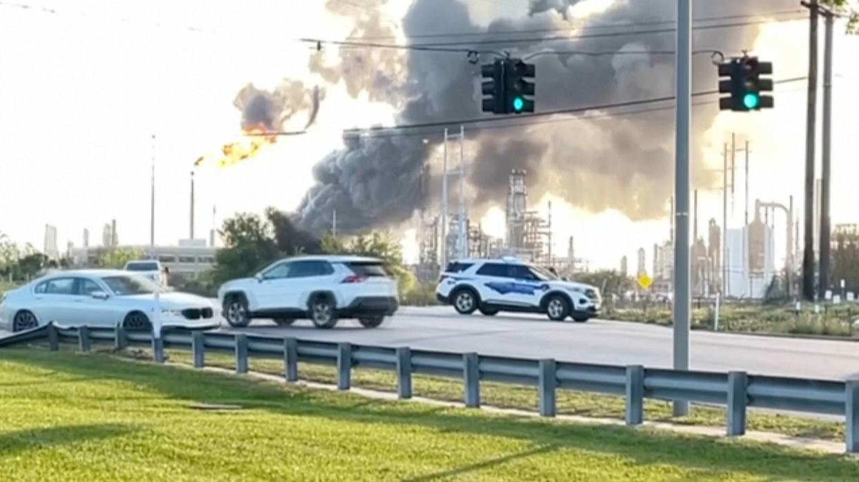 Refinery Fire Texas