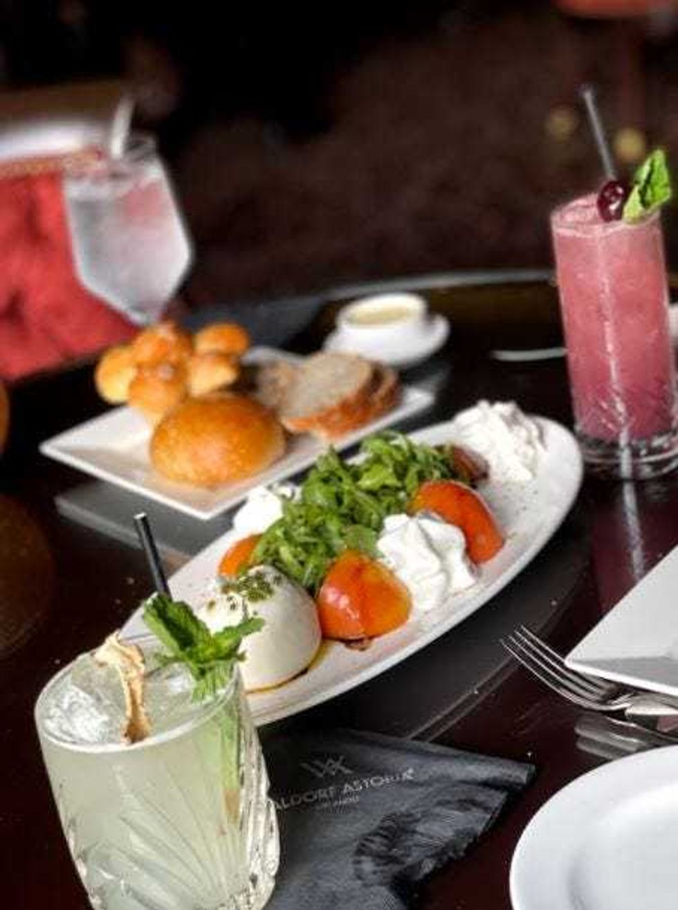 Refreshing appetizer to get the meal started at Bull and Bear!