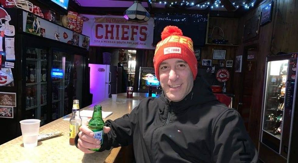 Regulars at Big Charlie's in South Philly will cheer the Chiefs on Super Bowl Sunday 3