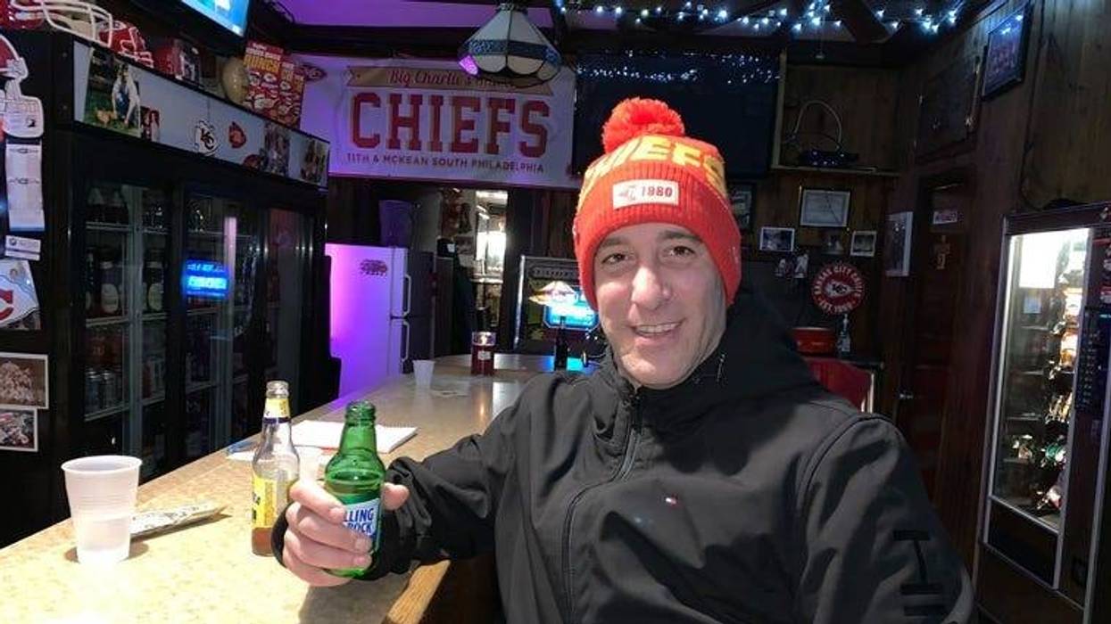 Regulars at Big Charlie's in South Philly will cheer the Chiefs on Super Bowl Sunday