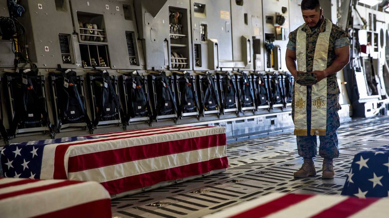 Remains of Marines, Sailor with 15th MEU transferred to Dover AFB