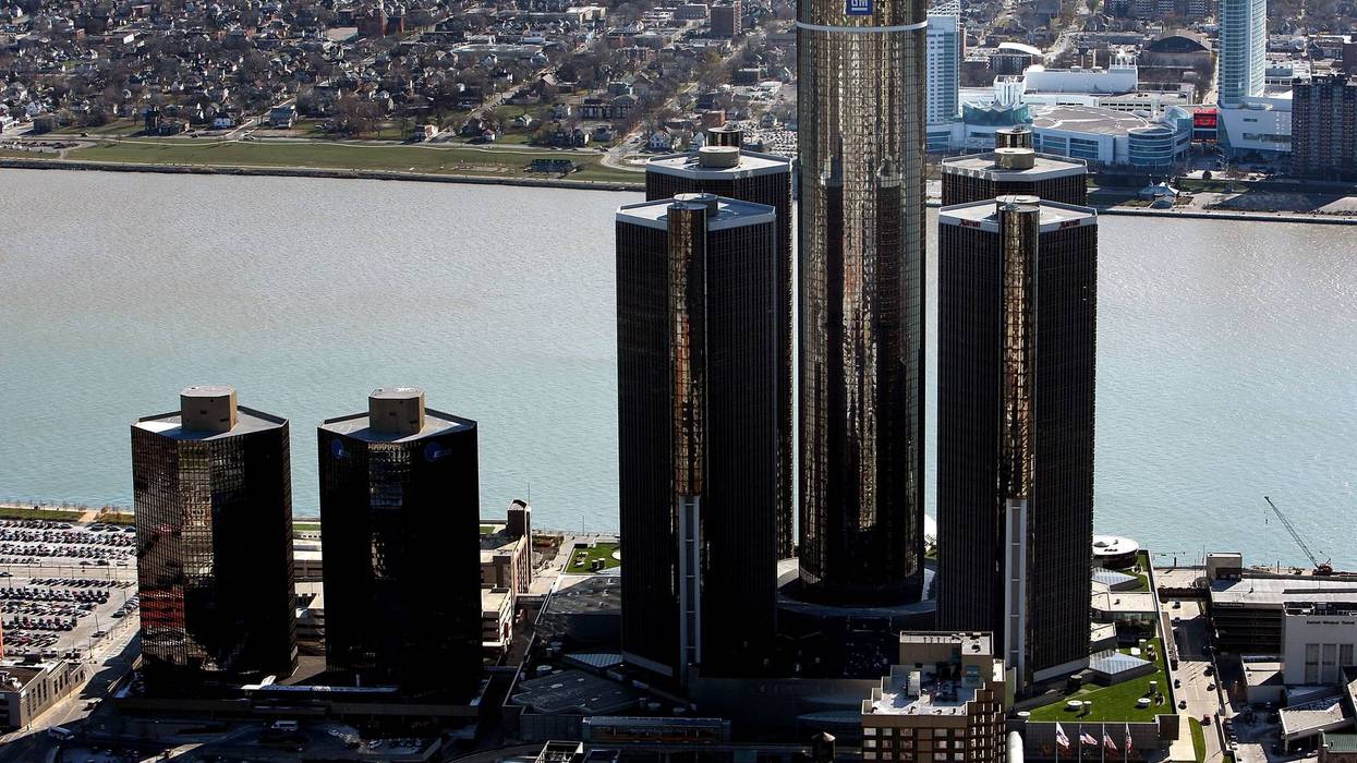 Renaissance Center in Downtown Detroit