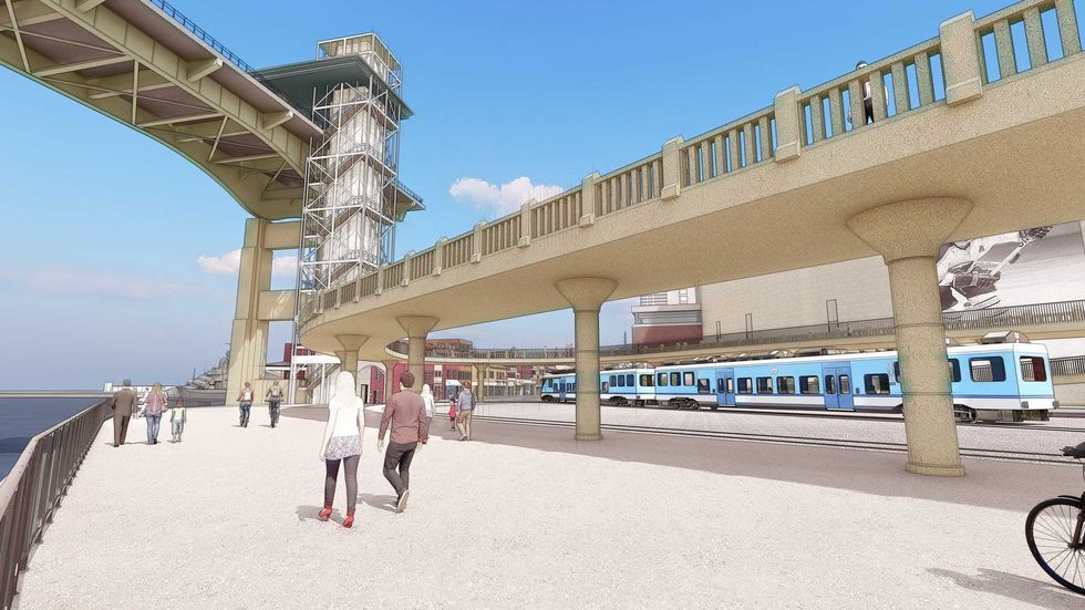 Rendering of Cloudwalk proposal