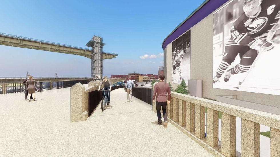 Rendering of Cloudwalk proposal