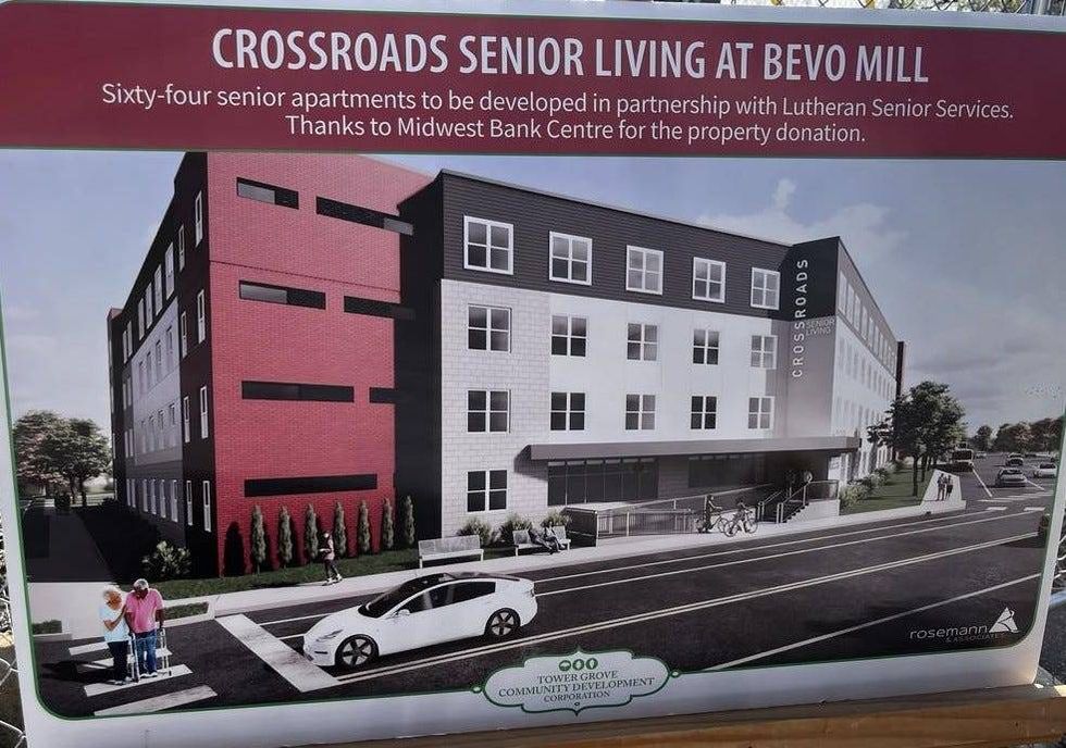Rendering of Crossroads Senior Living at Bevo Mill