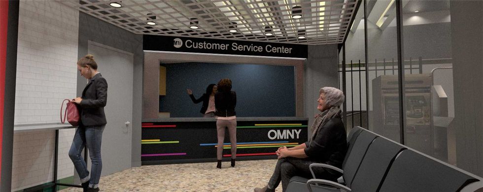 Rendering of MTA