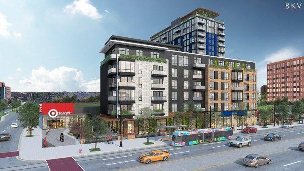 Rendering of Target in Midtown