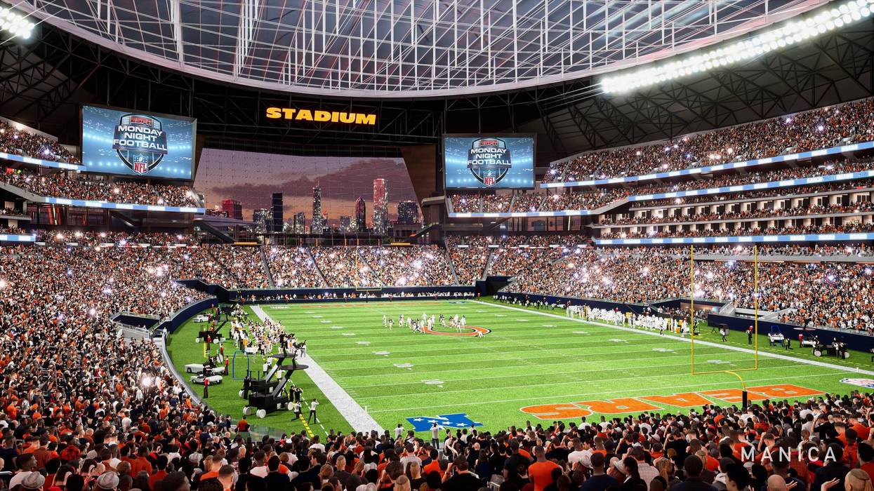 Renderings show a proposed domed stadium for the Chicago Bears on the city's lakefront.