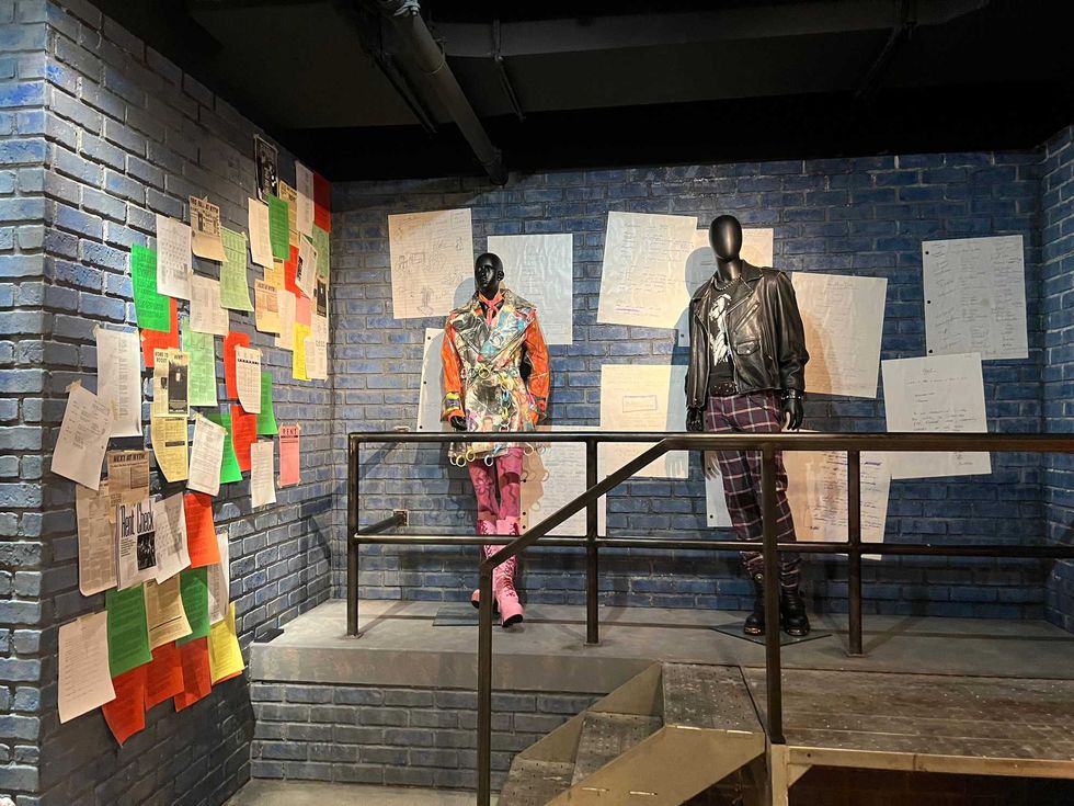 RENT exhibit at the Museum of Broadway