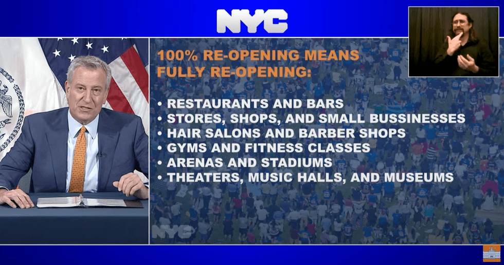 Reopening