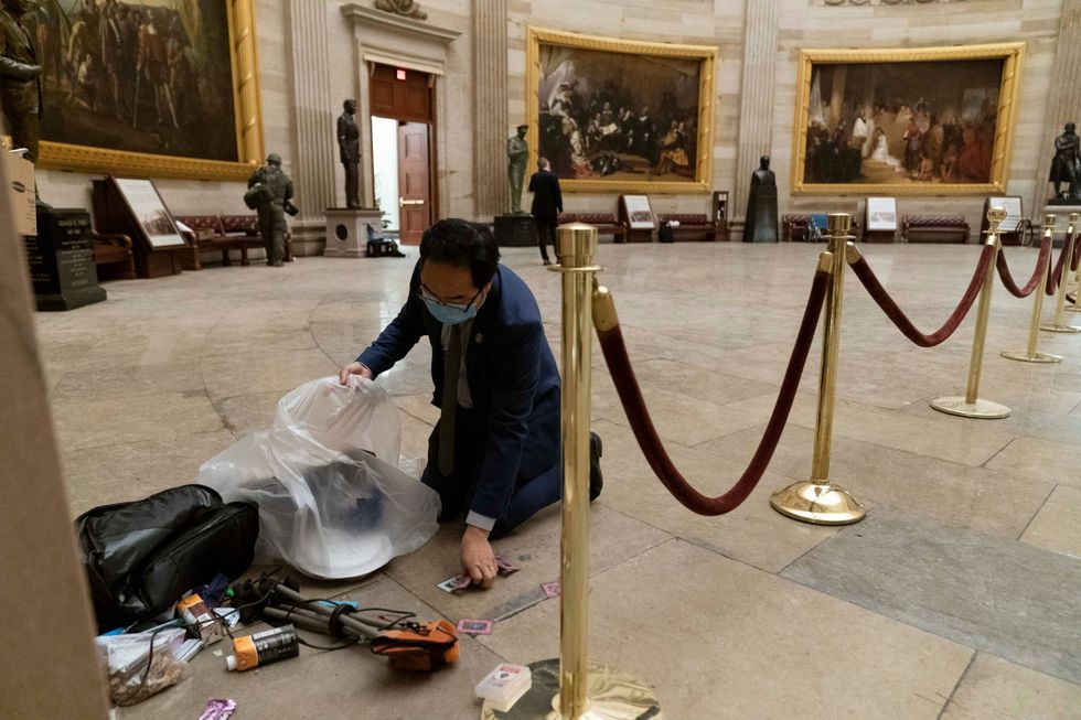 Rep. Andy Kim cleans up Capitol