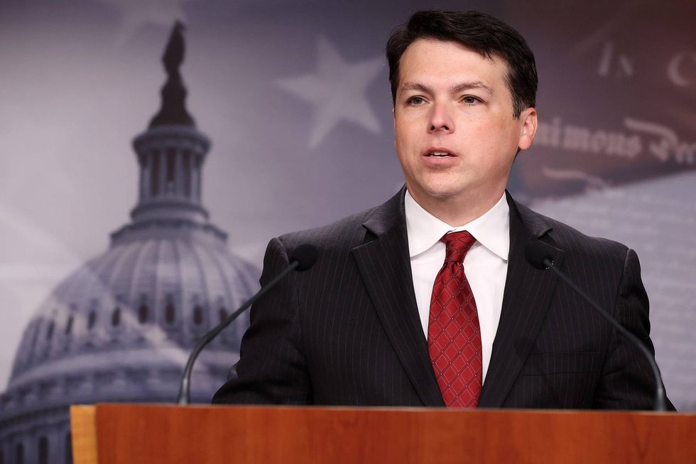 Rep. Brendan Boyle (D-PA) speaks during a news conference at the U.S. Capitol on March 1, 2021 in Washington, D.C.