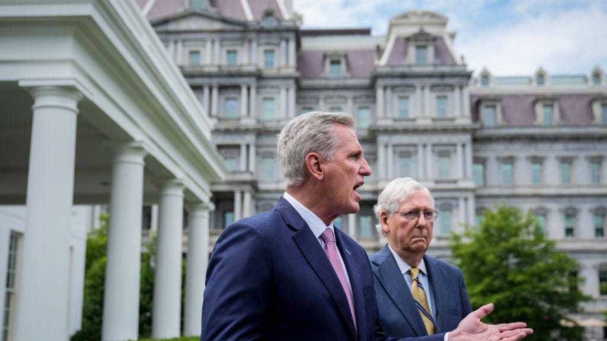 Rep. Kevin McCarthy and Sen. Mitch McConnell