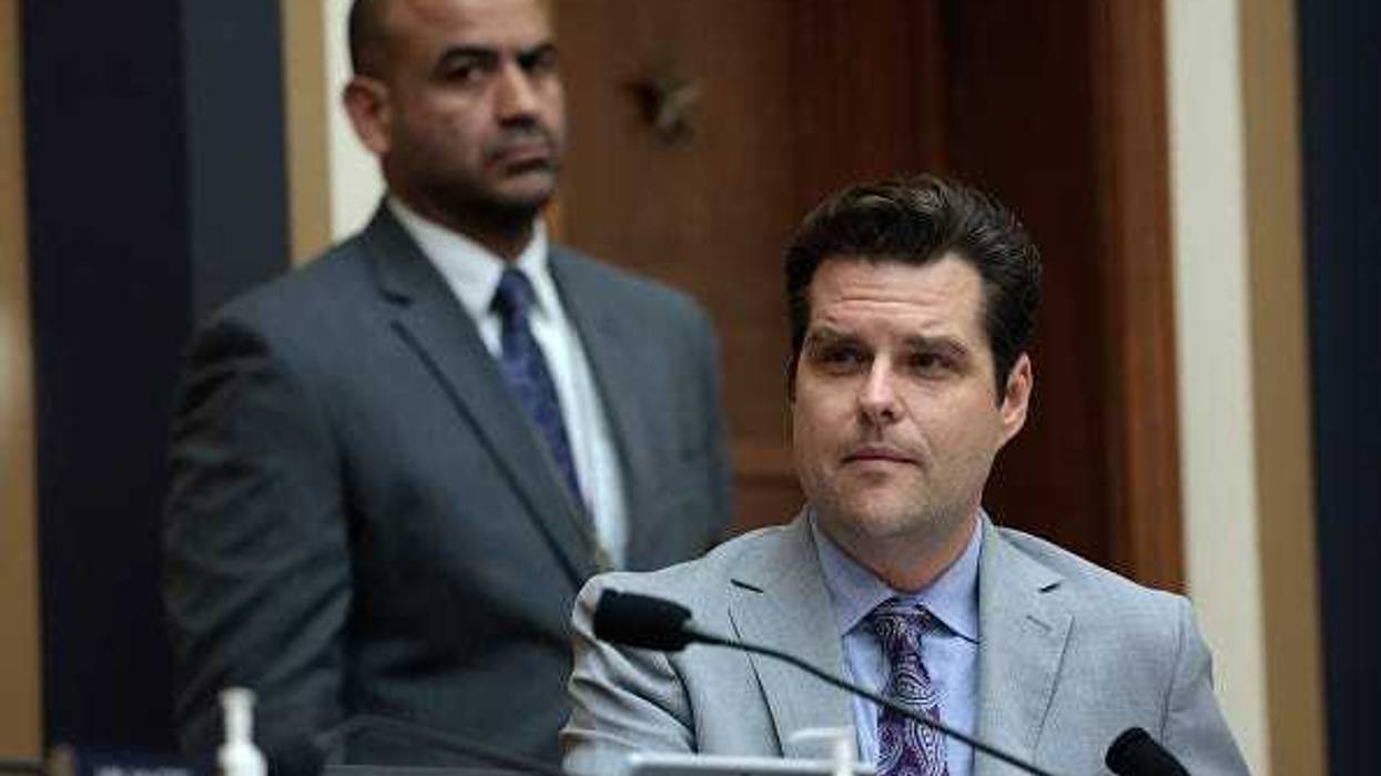 Rep. Matt Gaetz (R-FL) speaks during a House Judiciary Committee mark up hearing in the Rayburn House Office Building on June 02, 2022 in Washington, DC.